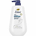 Dove Deep Moisture Body Wash - 30.60 fl oz - Pump Bottle Dispenser - Body, Skin - Moisturizing - White - Unscented - 1 Each 1 thumbnail image
