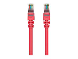 Belkin High Performance - Patch cable - RJ-45 (M) to RJ-45 (M) - 7 ft - CAT 6 - snagless - red -  - A3L980B07REDS 1 thumbnail image