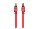 Belkin High Performance - Patch cable - RJ-45 (M) to RJ-45 (M) - 7 ft - CAT 6 - snagless - red -  - A3L980B07REDS 1 thumbnail image