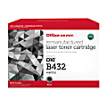 Office Depot® Standard Yield Black Toner Cartridge Replacement for Okidata B432, ODB432