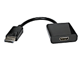 QVS - DisplayPort adapter - DisplayPort (M) to HDMI (F) - black 1 thumbnail image