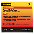 3M™ 2228 Rubber Mastic Tape, 1" x 10', Black, Case Of 12 1 thumbnail image