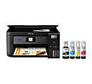 Epson EcoTank ET-2850 Wireless Color All-in-One Cartridge-Free Supertank Printer, Black - Refurbished