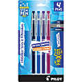 Pilot® FriXion® Ball ColorSticks Erasable Gel Pens, Pack of 4, Fine Point, 0.7 mm, Assorted Colors, 32446 1 thumbnail image