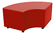 Marco Group Sonik Curved Bench, American Beauty Red 1 thumbnail image
