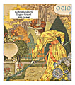 Retrospect La Belle Jardinière Eugène Grasset Monthly Desk Calendar, 6-1/4" x 5-1/2”, January To December 2020, YCD 076-20