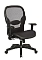 Office Star™ Space Seating 23 Series Air Grid® Mid-Back Manager's Chair, Black 1 thumbnail image