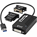 Plugable USB 3.0 to DVI/VGA/HDMI Video Graphics Adapter for Multiple Monitors up to 2048x1152 - Supports Windows 11, 10, 8.1, 7, XP, and Mac 10.14+