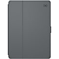 Speck Balance FOLIO Carrying Case (Folio) for 10.5" Apple iPad Air (3rd Generation), iPad Pro Tablet - Stormy Gray, Charcoal Gray - Scratch Resistant, Bump Resistant, Drop Resistant - PU Leather