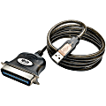 Tripp Lite 6' USB to Parallel Printer Cable USB-A to Centronics 36-M 6' - Type A Male USB, Centronics Male - 6ft" 1 thumbnail image