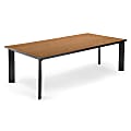 OFM Multi-Use Library Table, 96"W x 48"D, English Oak 1 thumbnail image