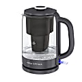 Aqua Optima Electric 1.7L Plastic Kettle With Water Filter, Black