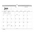 2025 Blue Sky Monthly Wall Calendar, 15” x 12”, To Do, January 2025 To December 2025