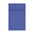LUX Coin Envelopes, #1, Gummed Seal, Boardwalk Blue, Pack Of 1,000