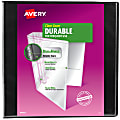 Avery® Durable View 3-Ring Binder, 2" Slant Rings, Black 1 thumbnail image