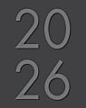 2026 Willow Creek Press Monthly Booklet Planner, 7-1/2" x 9-1/2", Charcoal, January To December, 57049 1 thumbnail image