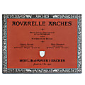 Arches® Aquarelle Watercolor Block, 140 Lb, Hot Press, 9" x 12"