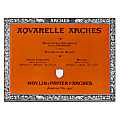Arches® Aquarelle Watercolor Block, 140 Lb, Rough Press, 9" x 12"