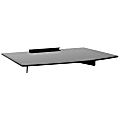 Mount-It! MI-895 Wall-Mountable A/V Shelf, 2"H x 14"W x 10-1/4"D, Black