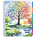 2026-2027 Excello Brands Weekly/Monthly Academic Year Teacher Planner, 8-1/2" x 11", Tree Seasons, August To July, Total Qty 1 1 thumbnail image