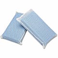 SKILCRAFT® All-Purpose Mesh Scrubbers, 5"H x 3 1/2"W x 1 1/4"D, Blue, Box Of 24 (AbilityOne 7920-01-626-4444) 1 thumbnail image