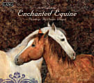 LANG Monthly Wall Calendar, 13 3/8" x 12", Enchanted Equine, January-December 2016