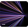 Allsop NatureSmart Image Mousepad - Tech Purple Stripes - (30600) - Tech Purple Stripes - 0.10" x 8.50" Dimension - Natural Rubber, Latex - Anti-skid