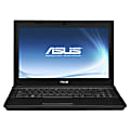 Asus P43E-XH31 14" LCD Notebook - Intel Core i3 (2nd Gen) i3-2310M Dual-core (2 Core) 2.10 GHz - 4 GB DDR3 SDRAM - 500 GB HDD - Windows 7 Professional 64-bit - 1366 x 768 - Black 1 thumbnail image