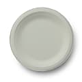 Stalk Market Compostable Round Plates, 6", White, Pack Of 1,000 Plates