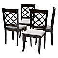 Baxton Studio 9726 Dining Chairs, Gray, Set Of 4 Chairs 1 thumbnail image