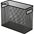 Lorell® Mesh Desktop Hanging File Folder, Letter-Size, Black