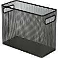 Lorell® Mesh Desktop Hanging File Folder, Letter-Size, Black