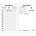 AT-A-GLANCE® Daily Desk Calendar Refill, 3-1/2" x 6", January To December 2022, E01750 1 thumbnail image