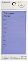 Noted by Post-it® "The Week Ahead" Planner Pad, 3.9 in. x 7.7 in.  Periwinkle 1 Pad/Pack, 100 Sheets/Pad 1 thumbnail image