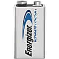 Energizer Ultimate Lithium 9V Battery - For Multipurpose, Toy - 9V - 9 V DC - 12 / Carton 1 thumbnail image