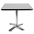 OFM Multipurpose Folding Table, Square, 36"W x 36"D, Gray