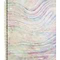 Five Star® Style Wirebound Notebook Plus Study App, 1 Subject, College Ruled, 8-1/2" x 11", Biodome Marble 1 thumbnail image