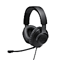 JBL Quantum 100 Wired Over-Ear Gaming Headset, Black 1 thumbnail image