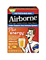 Airborne® Plus Energy Packets, Citrus, Pack Of 9 1 thumbnail image