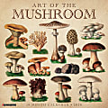 2026 Willow Creek Press Art & Design Monthly Wall Calendar, 12" x 12", Art of the Mushroom, January To December, 49914 1 thumbnail image