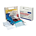 First Aid Only Blood Borne Pathogen Spill Cleanup Kit, 8"H x 2-1/2"W x 9"D