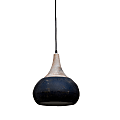 Kenroy Home Silas 1-Light Pendant Lamp, Small, 11-1/2"W, Antique Black 1 thumbnail image