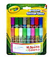 Crayola® Pip-Squeaks Glitter Glue, Pack Of 16, Assorted Colors