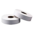 Office Depot® Brand General Purpose Adhesive Pricemarking Labels, White, 1750 Labels/Roll, Pack Of 2