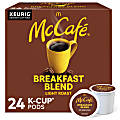 McCafe® Single-Serve Coffee K-Cup® Pods, Breakfast Blend, Carton Of 24 1 thumbnail image