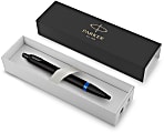 Parker® IM Ballpoint Pen, Medium Point, 0.7 mm, Satin Black/Marine Blue Barrel, Blue Ink 1 thumbnail image