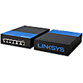 Linksys Business Gigabit VPN Router - 5 Ports - 4 RJ-45 Port(s) - Gigabit Ethernet - Desktop - 1 Year 1 thumbnail image