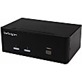 StarTech.com 2-port KVM Switch with Dual VGA and 2-port USB Hub - USB 2.0 1 thumbnail image