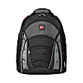 Wenger® Synergy Laptop Backpack, Black/Gray 1 thumbnail image