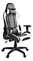 Arozzi Verona V2 High-Back Chair, Black/White